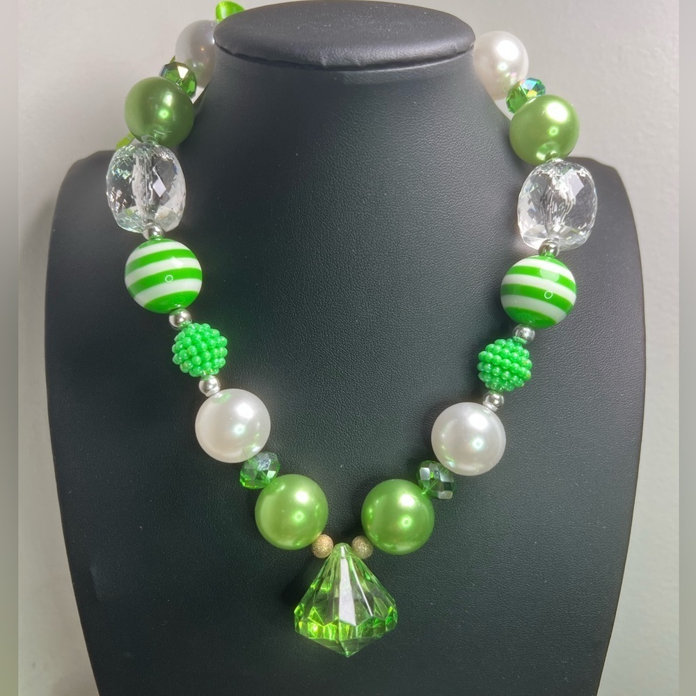 Colorful Kids Acrylic Beaded Necklace D13